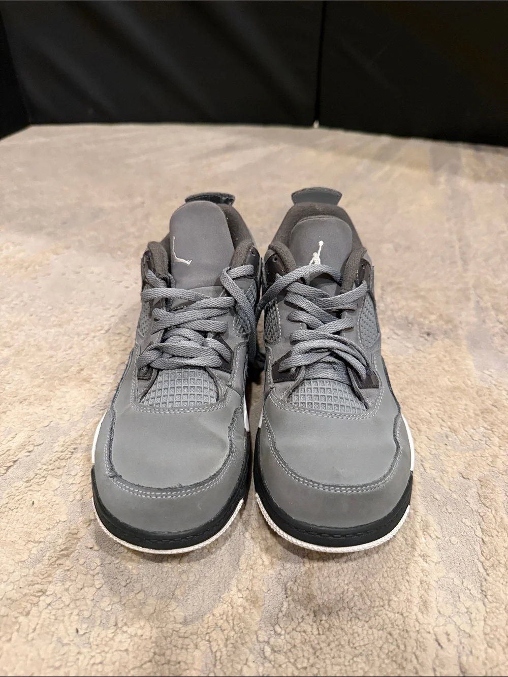 Air Jordan 4 Cool Grey‎ Retro Size 3y GS Sneakers 2019 408452-007 in GUC